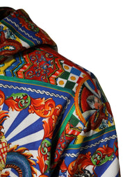 Dolce & Gabbana Dolce & Gabbana Multicolor Glamzilla Hooded Men Sweatshirt Men's Sweater