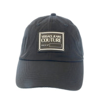 Versace Jeans Couture Black Signature Baseball Cap