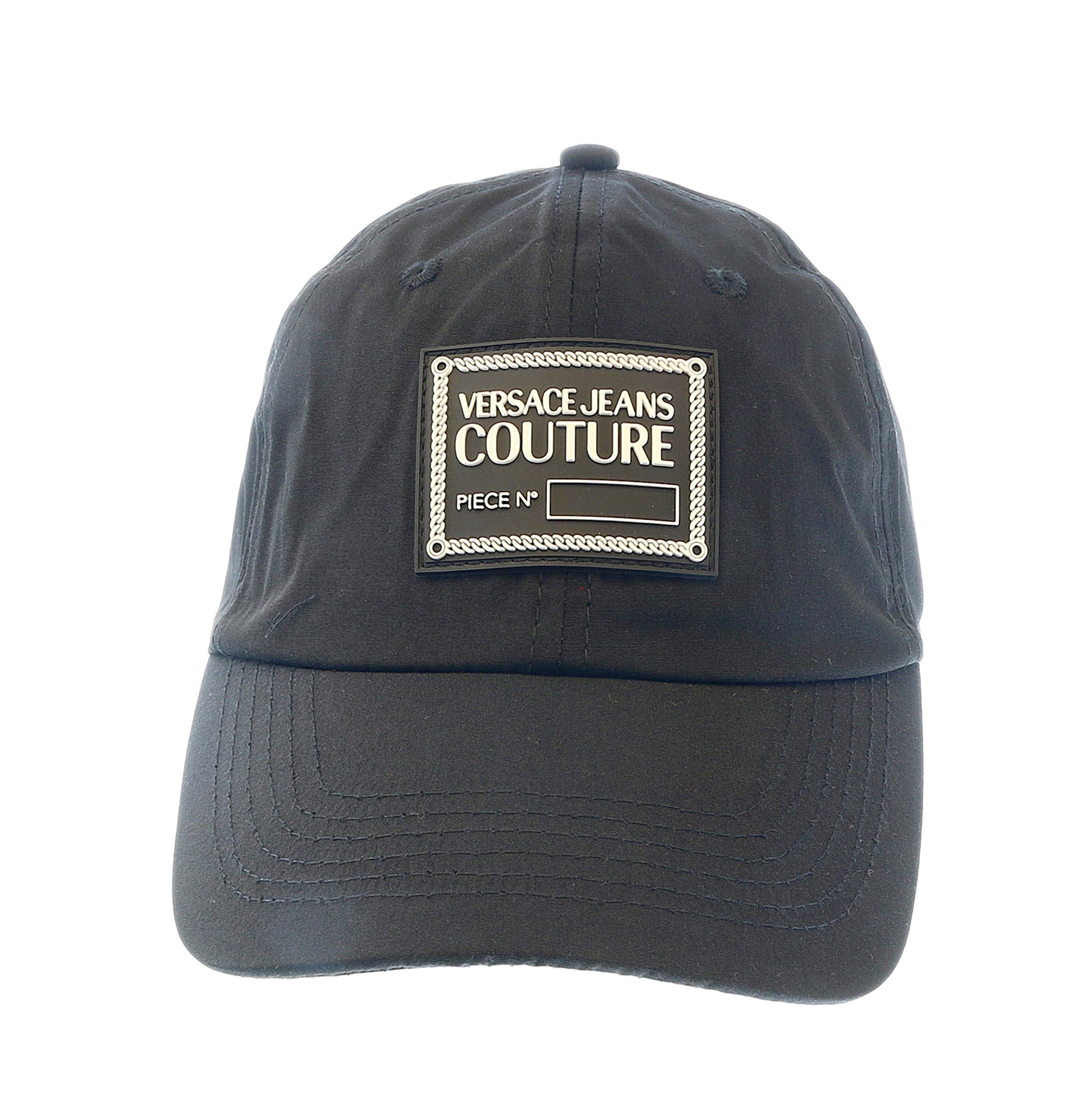 Versace Jeans Couture Black Signature Baseball Cap
