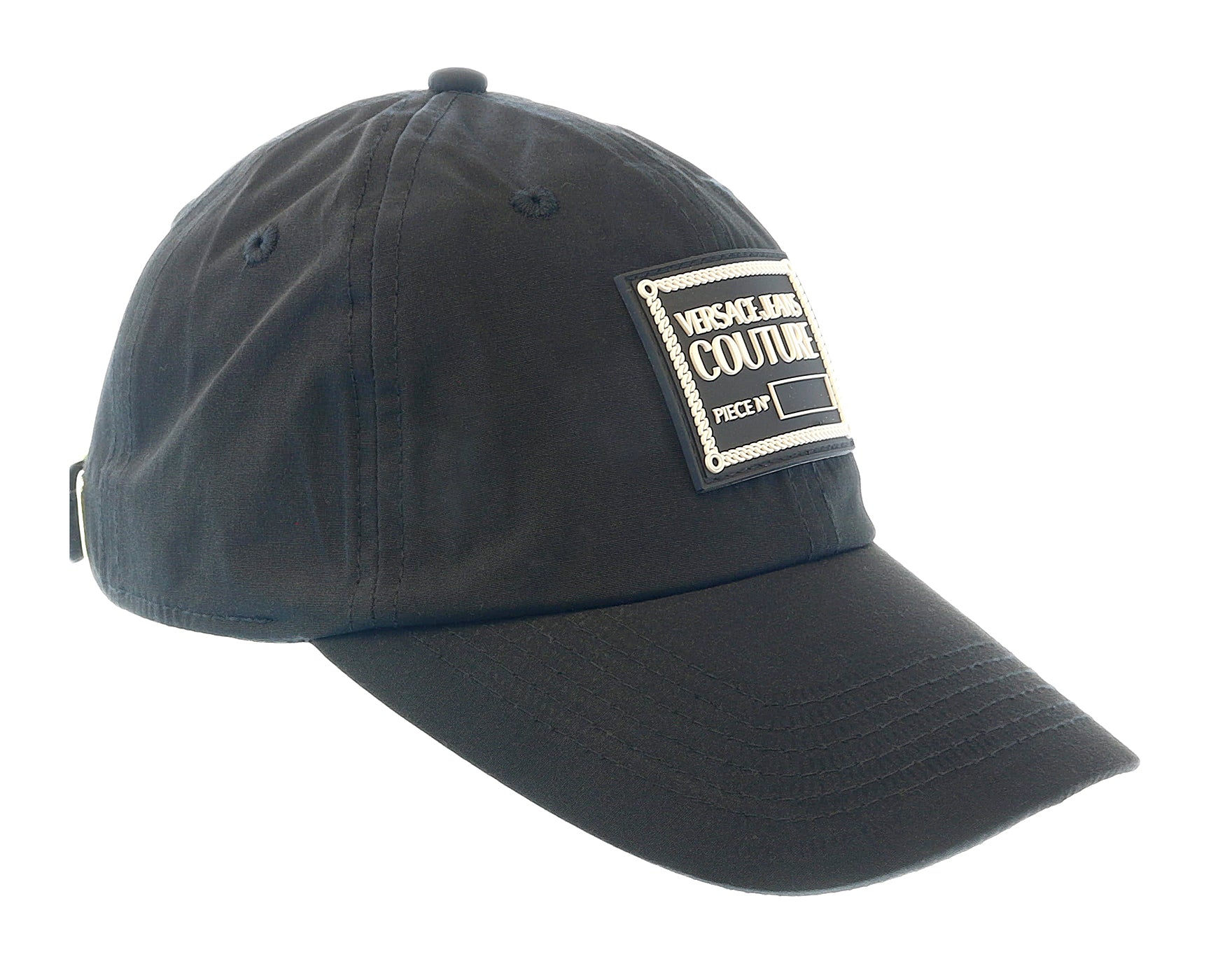 Versace Jeans Couture Black Signature Baseball Cap