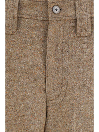 Brunello Cucinelli Women Tailored Wool-Blend Pants