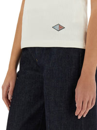 Bottega Veneta Women Ribbed Cotton Jersey Top