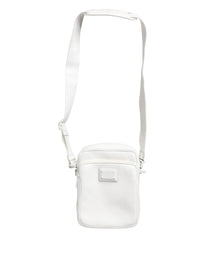 Dolce & Gabbana Dolce & Gabbana White Logo Plaque Crossbody Shoulder Borse Men Men's Bag