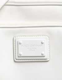 Dolce & Gabbana Dolce & Gabbana White Logo Plaque Crossbody Shoulder Borse Men Men's Bag