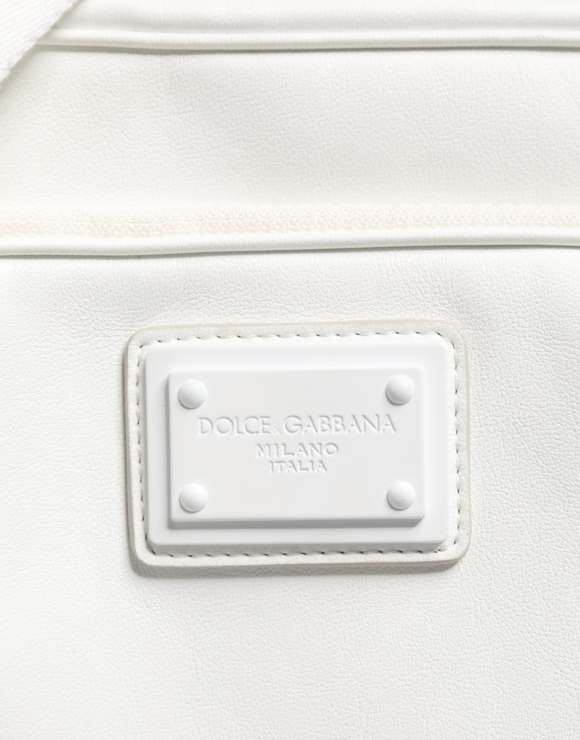 Dolce & Gabbana Dolce & Gabbana White Logo Plaque Crossbody Shoulder Borse Men Men's Bag