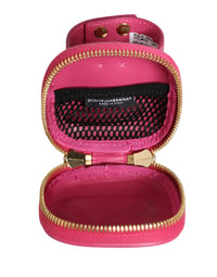 Dolce & Gabbana Dolce & Gabbana Pink Calf Leather DG Logo MULTIFUNCTIONAL KIT Borse Women's Bag