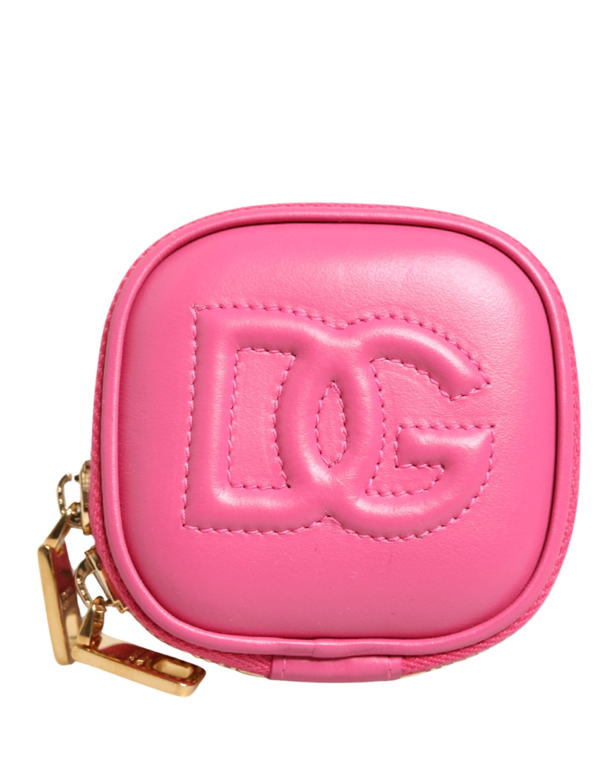 Dolce & Gabbana Dolce & Gabbana Pink Calf Leather DG Logo MULTIFUNCTIONAL KIT Borse Women's Bag