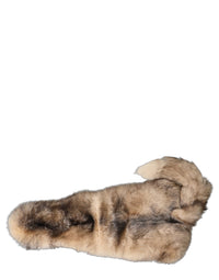Dolce & Gabbana Dolce & Gabbana Brown Frost Fox Fur Neck Warmer Winter Women's Scarf