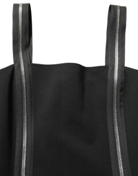 Dolce & Gabbana Dolce & Gabbana Black Sleeveless Front Zipper Midi Women's Dress