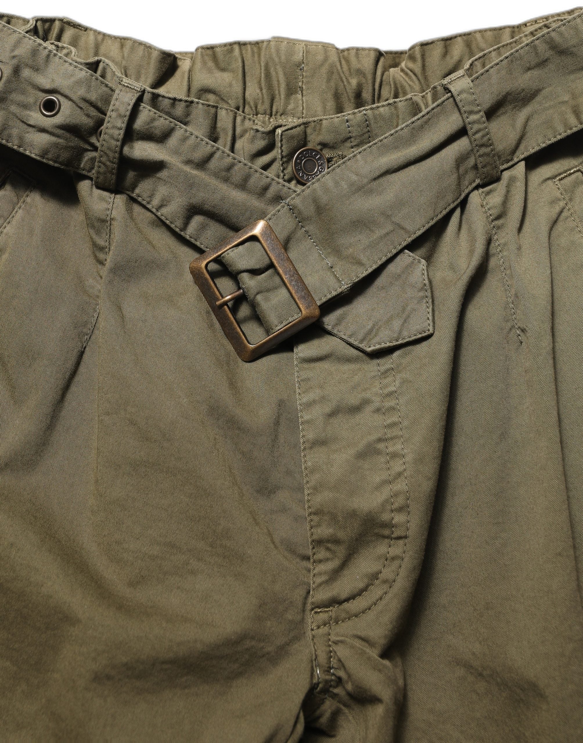 Dolce & Gabbana Dolce & Gabbana Olive Green High Waist Cargo Trouser Women's Pants