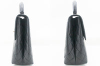 Chanel Black Leather Shoulder Bag (Pre-Owned)