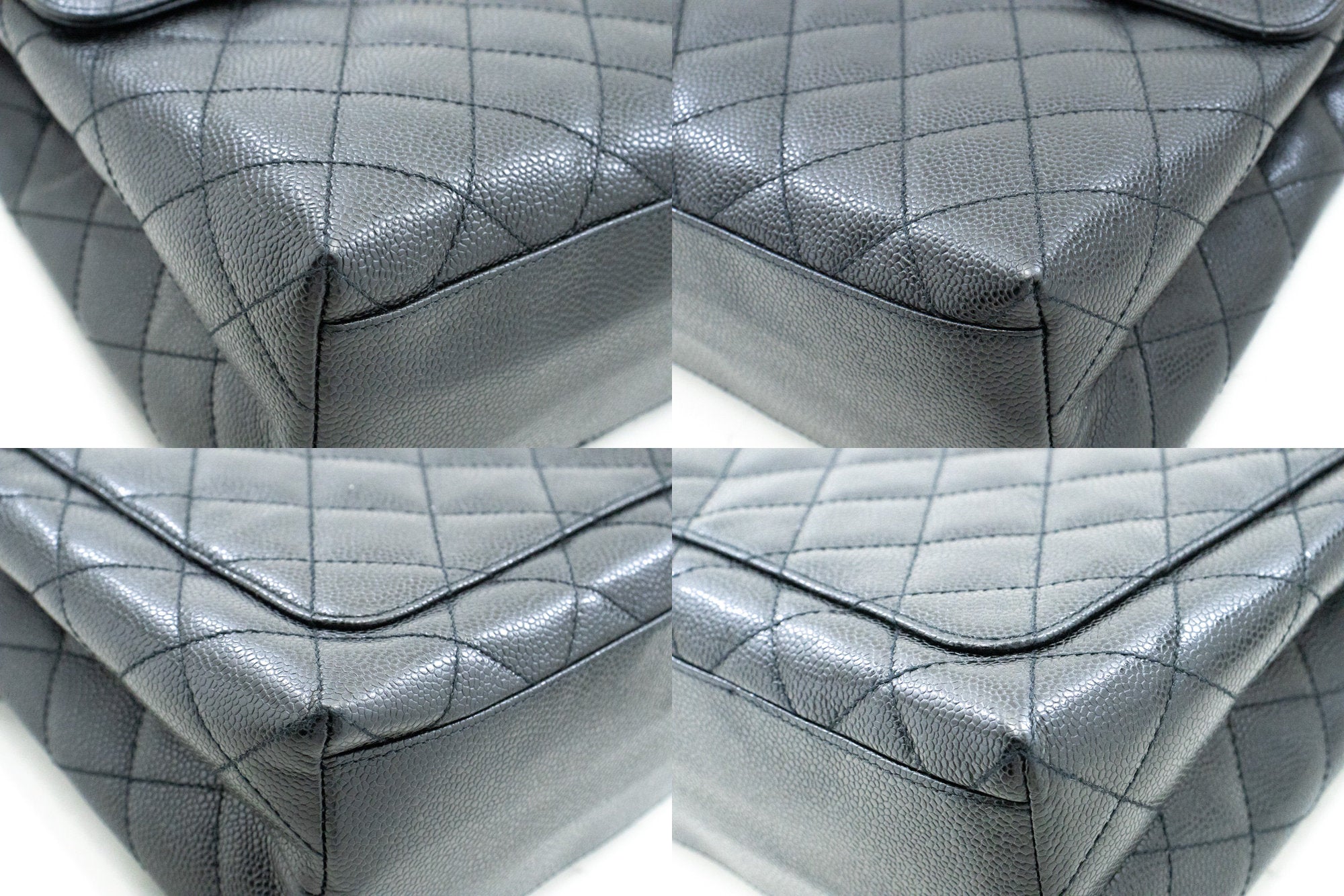Chanel Black Leather Shoulder Bag (Pre-Owned)