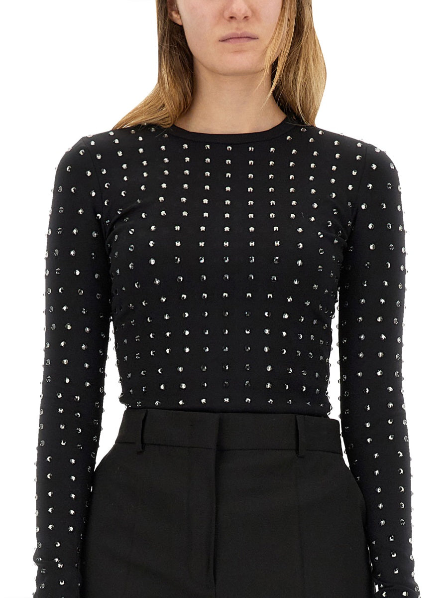 Sportmax Women "Negus" Top With Crystals
