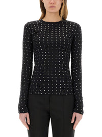 Sportmax Women "Negus" Top With Crystals