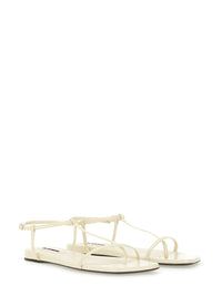 Jil Sander Women Leather Sandal
