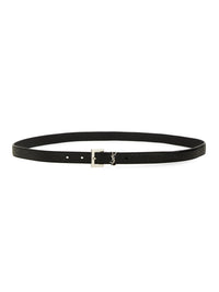 Saint Laurent Men Cintura Cassandre Sottile