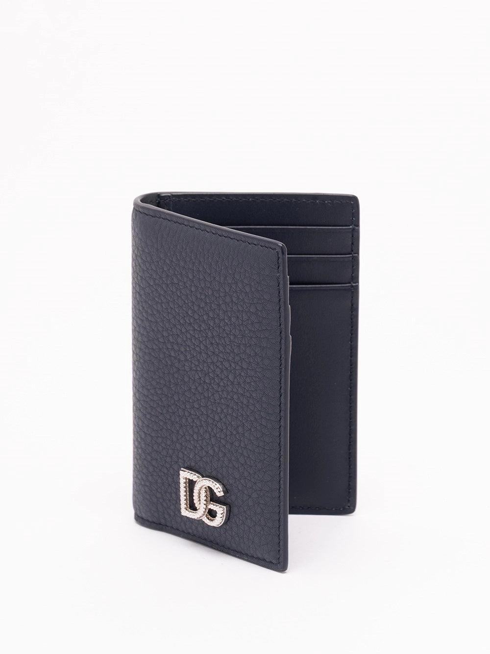 Dolce & Gabbana Men Card Holder In Calfskin With Logo