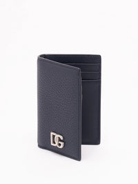 Dolce & Gabbana Men Card Holder In Calfskin With Logo
