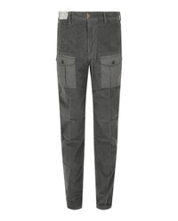 Slowear Mens Incotex Corduroy Cargo Pants