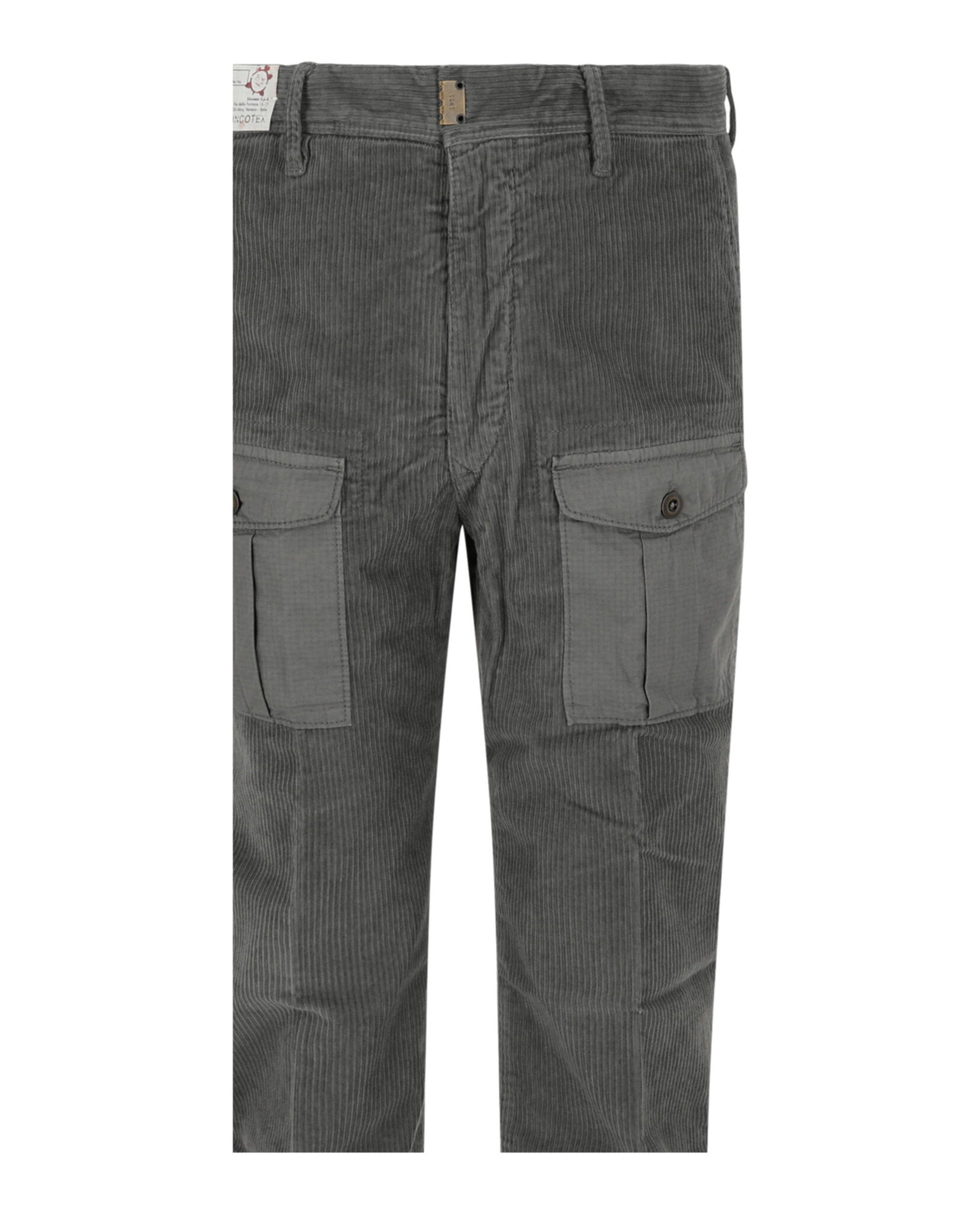 Slowear Mens Incotex Corduroy Cargo Pants