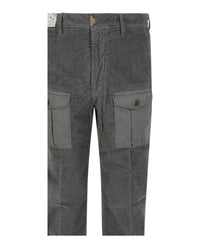 Slowear Mens Incotex Corduroy Cargo Pants