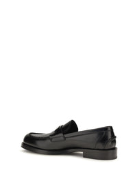 Dolce & Gabbana Men Calfskin Leather Loafers