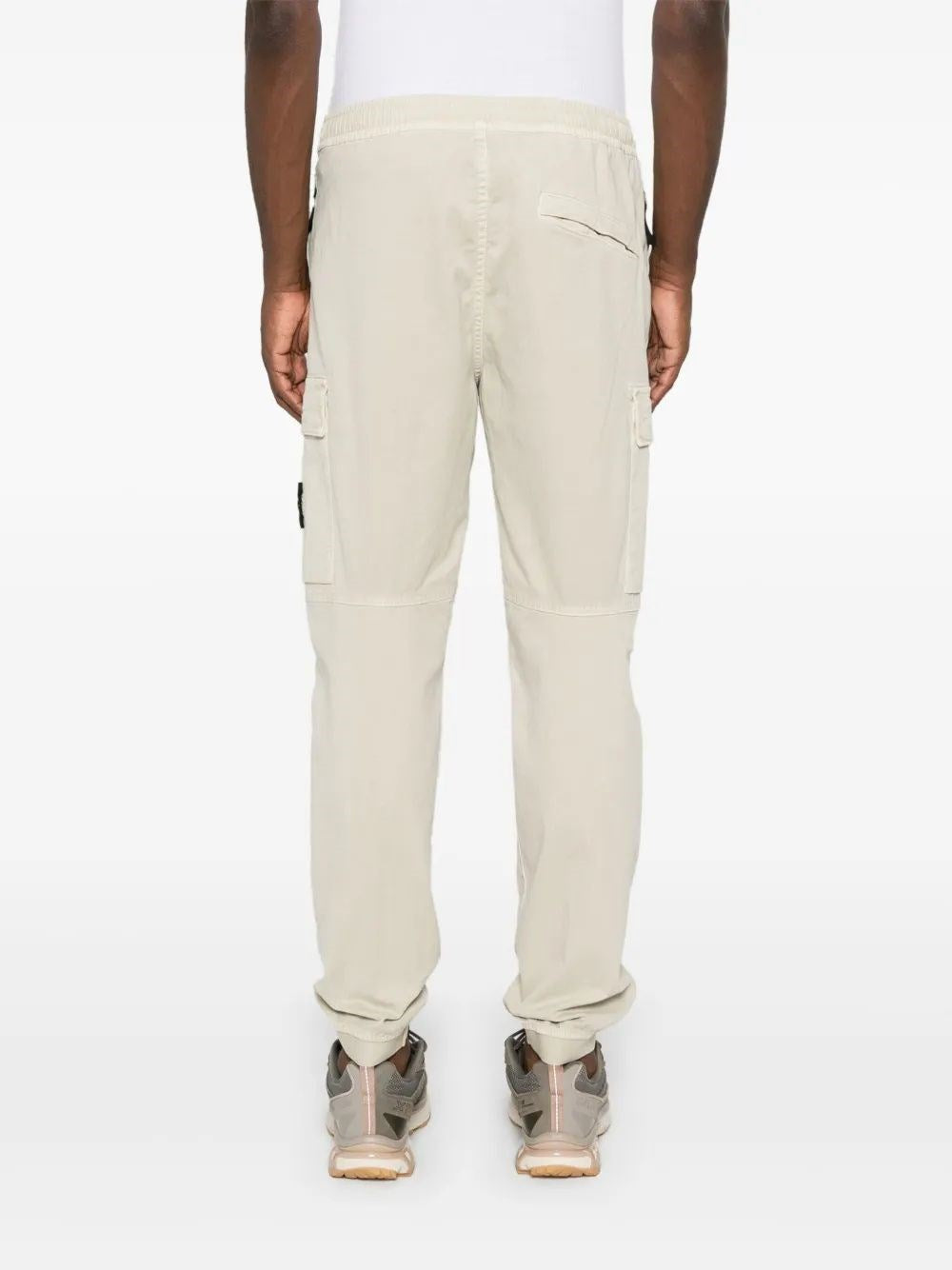 Stone Island Men Cargo Pants In Organic Cotton