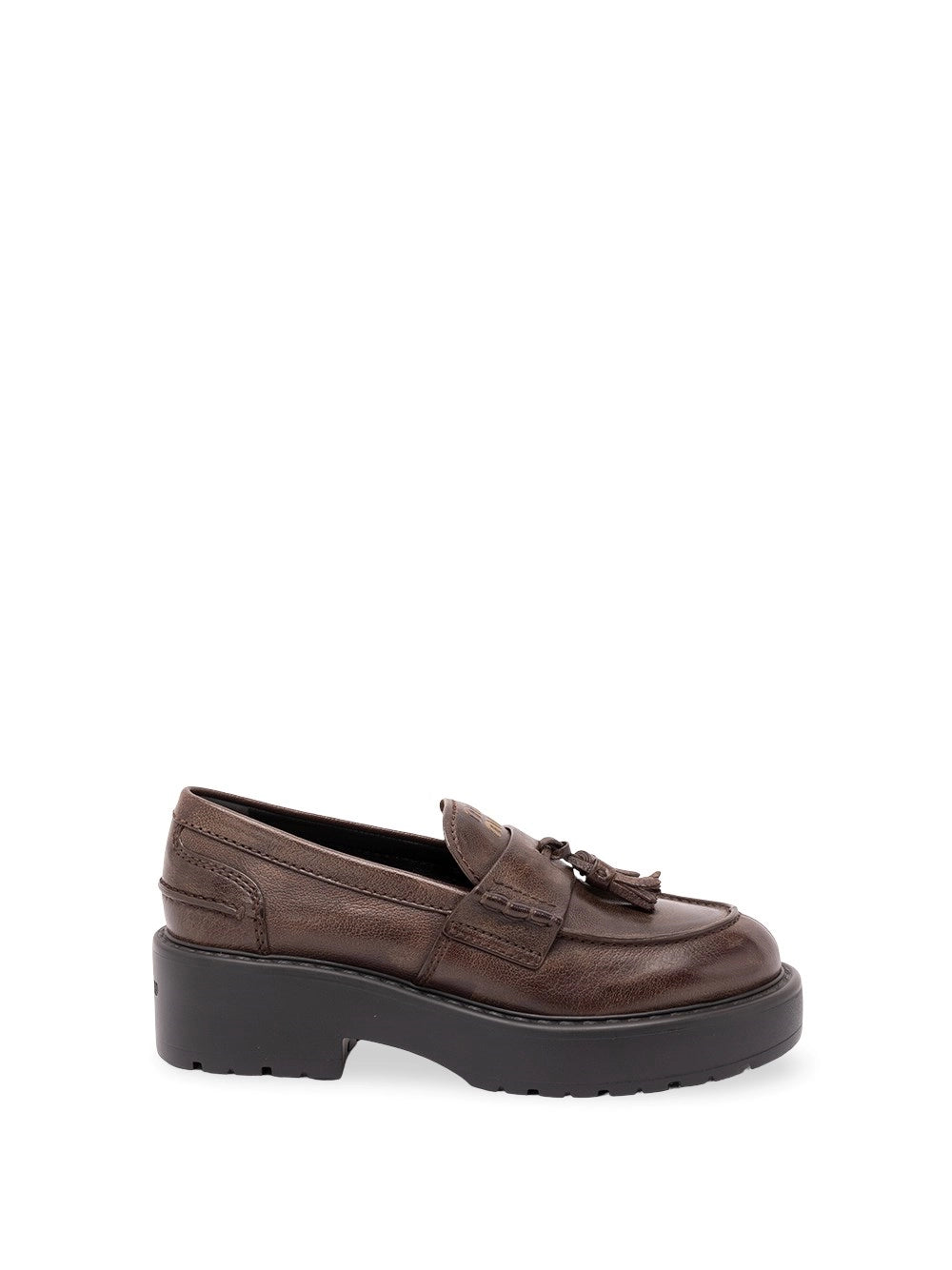 Miu Miu Women Leather Loafers