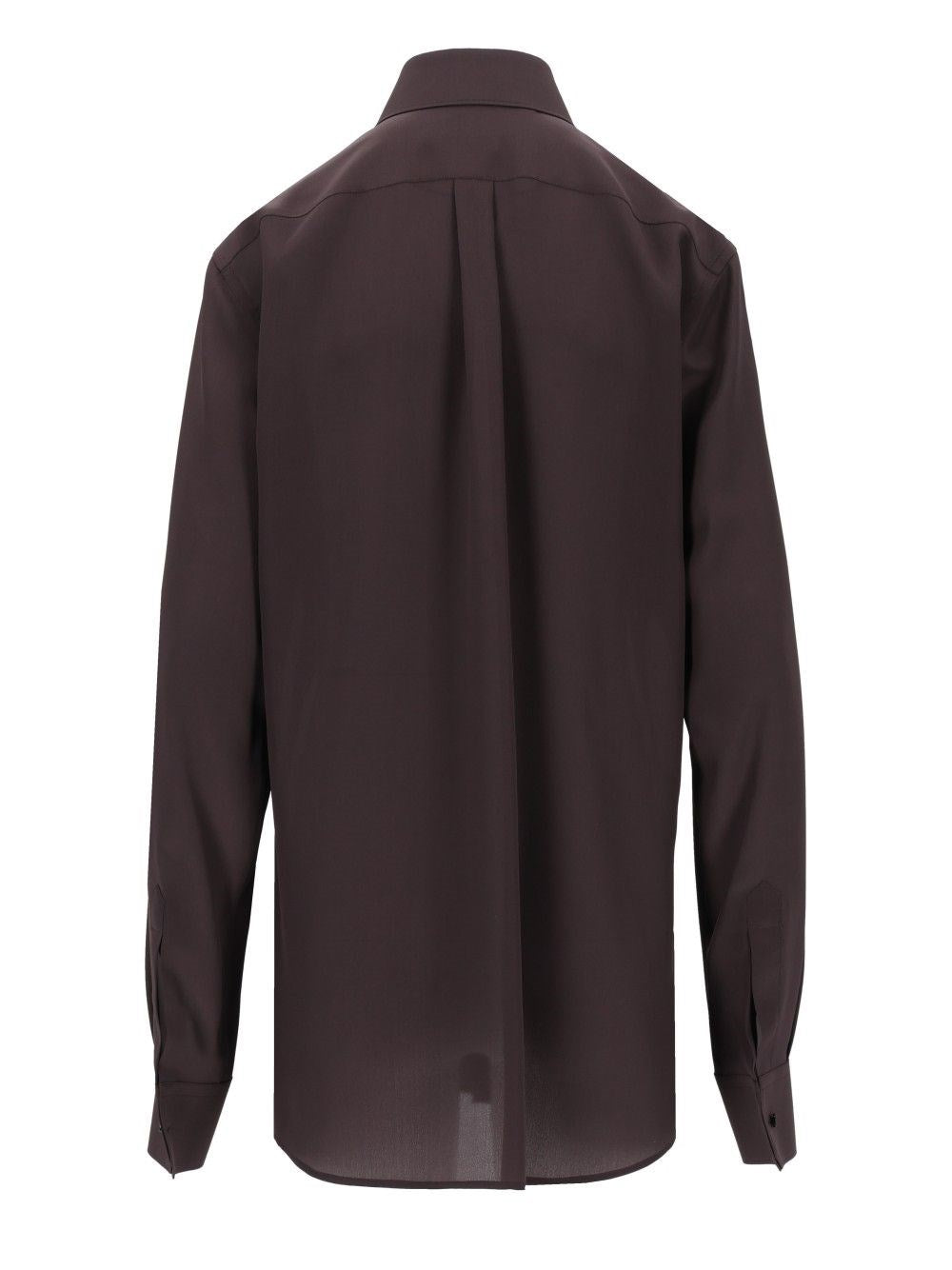 Dolce & Gabbana Dolce & Gabbana Men Shirt In Silk Crêpe De Chine