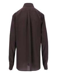 Dolce & Gabbana Dolce & Gabbana Men Shirt In Silk Crêpe De Chine
