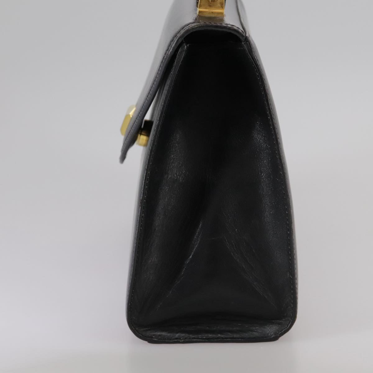 Bally Black Leather Handbag (Pre-Owned)