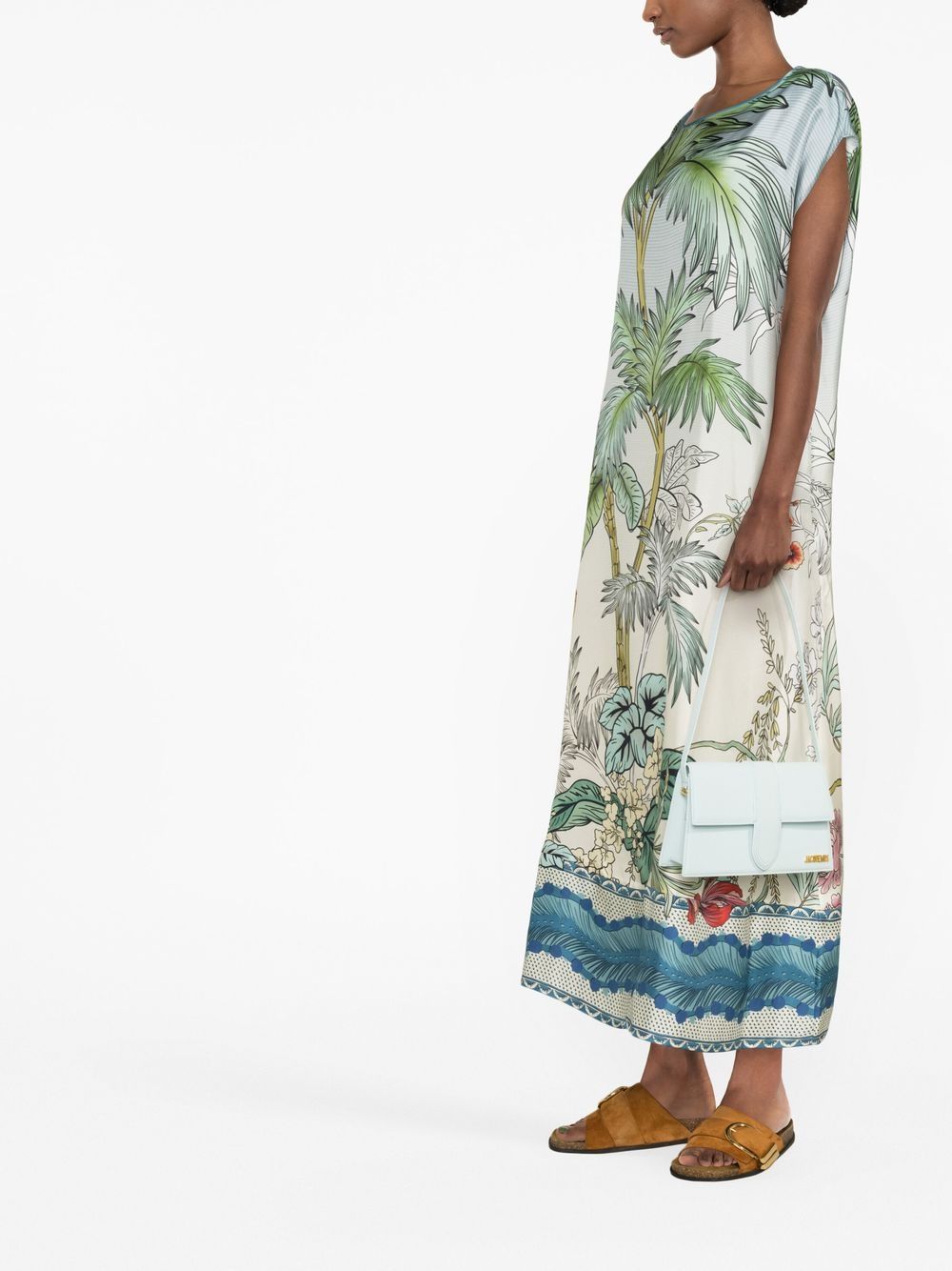 F.R.S . Women's Dresses Clear Blue