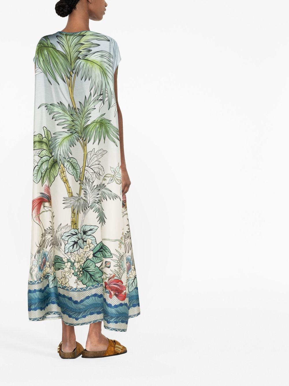 F.R.S . Women's Dresses Clear Blue