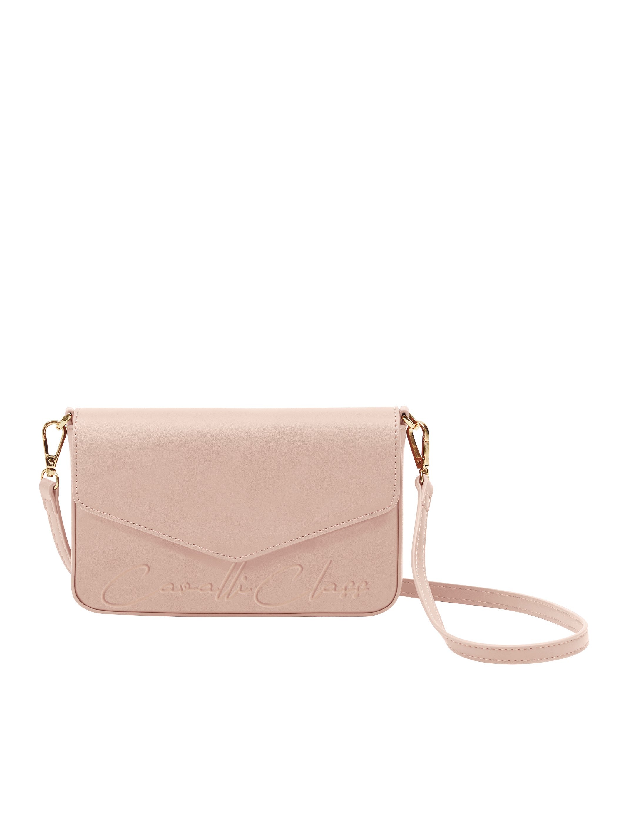 Cavalli Class MESSINA Powder Pink Small Envelope Crossbody bag