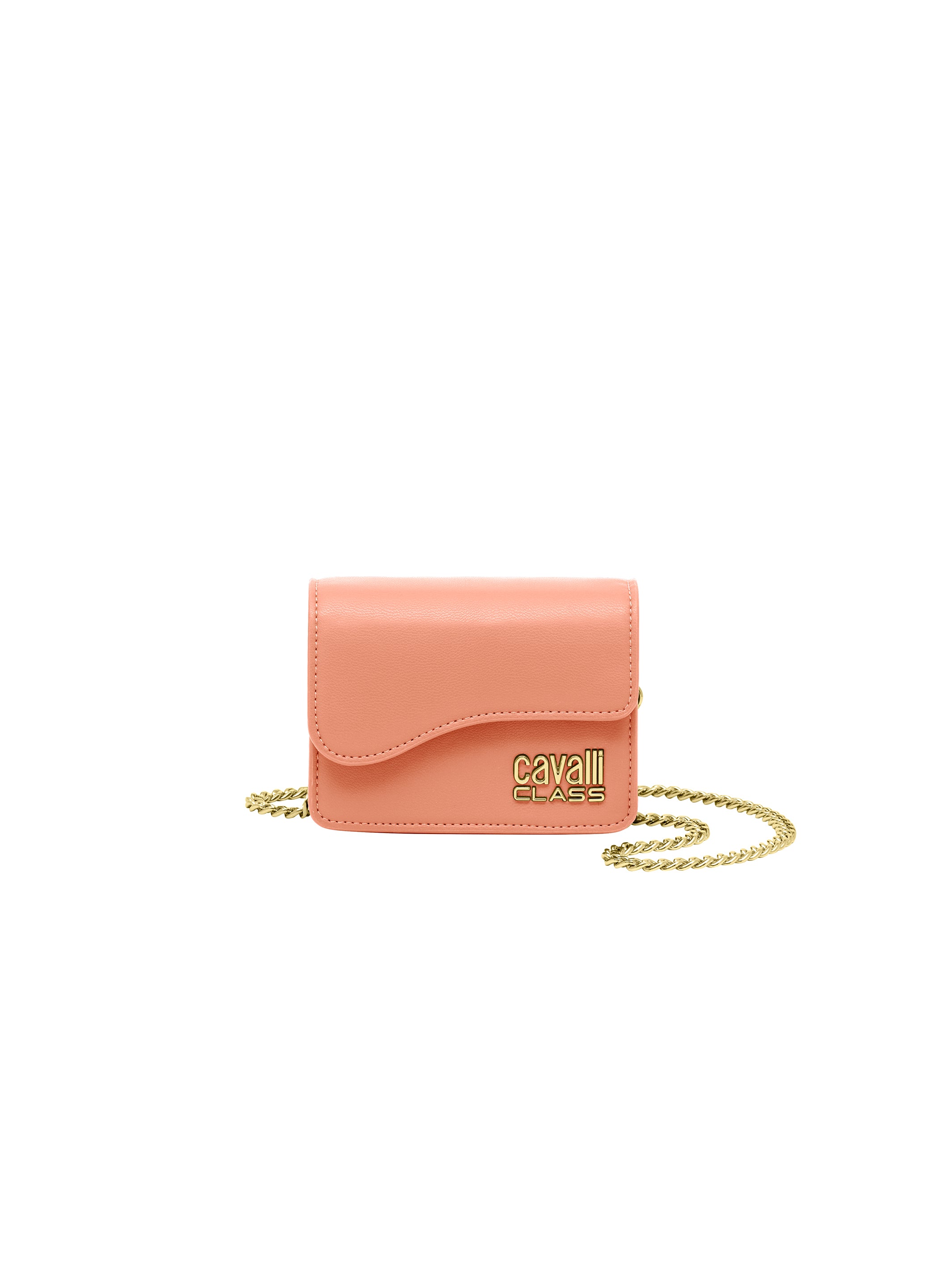 Cavalli Class CORTINA Light Peach Small Top Handle Crossbody Shoulder Bag