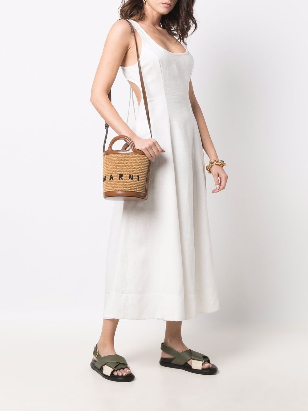 MARNI Marni Women Bucket Bag With Embroidery