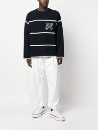 Palm Angels Men's Sweaters Blue