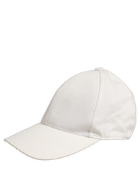 Dolce & Gabbana Dolce & Gabbana Men White Cotton Baseball Capello 6 Panels Men's Hat