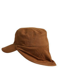 Dolce & Gabbana Dolce & Gabbana Men Brown Cotton Double Brim Baseball Cap Men's Hat