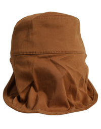 Dolce & Gabbana Dolce & Gabbana Men Brown Cotton Double Brim Baseball Cap Men's Hat