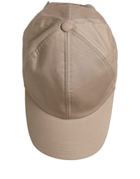 Dolce & Gabbana Dolce & Gabbana Men Beige Cotton Stretch Baseball Capello Men's Hat