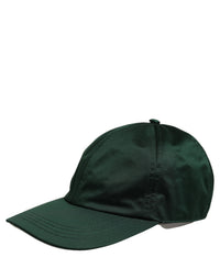 Dolce & Gabbana Dolce & Gabbana Men Deep Green Cotton Baseball Cap 6 Panels Men's Hat