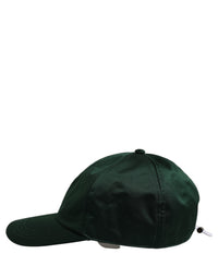 Dolce & Gabbana Dolce & Gabbana Men Deep Green Cotton Baseball Cap 6 Panels Men's Hat