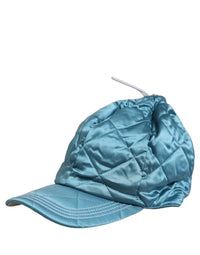 Dolce & Gabbana Dolce & Gabbana Men Teal Polyester Quilted Baseball Cap Men's Hat
