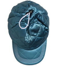 Dolce & Gabbana Dolce & Gabbana Men Teal Polyester Quilted Baseball Cap Men's Hat