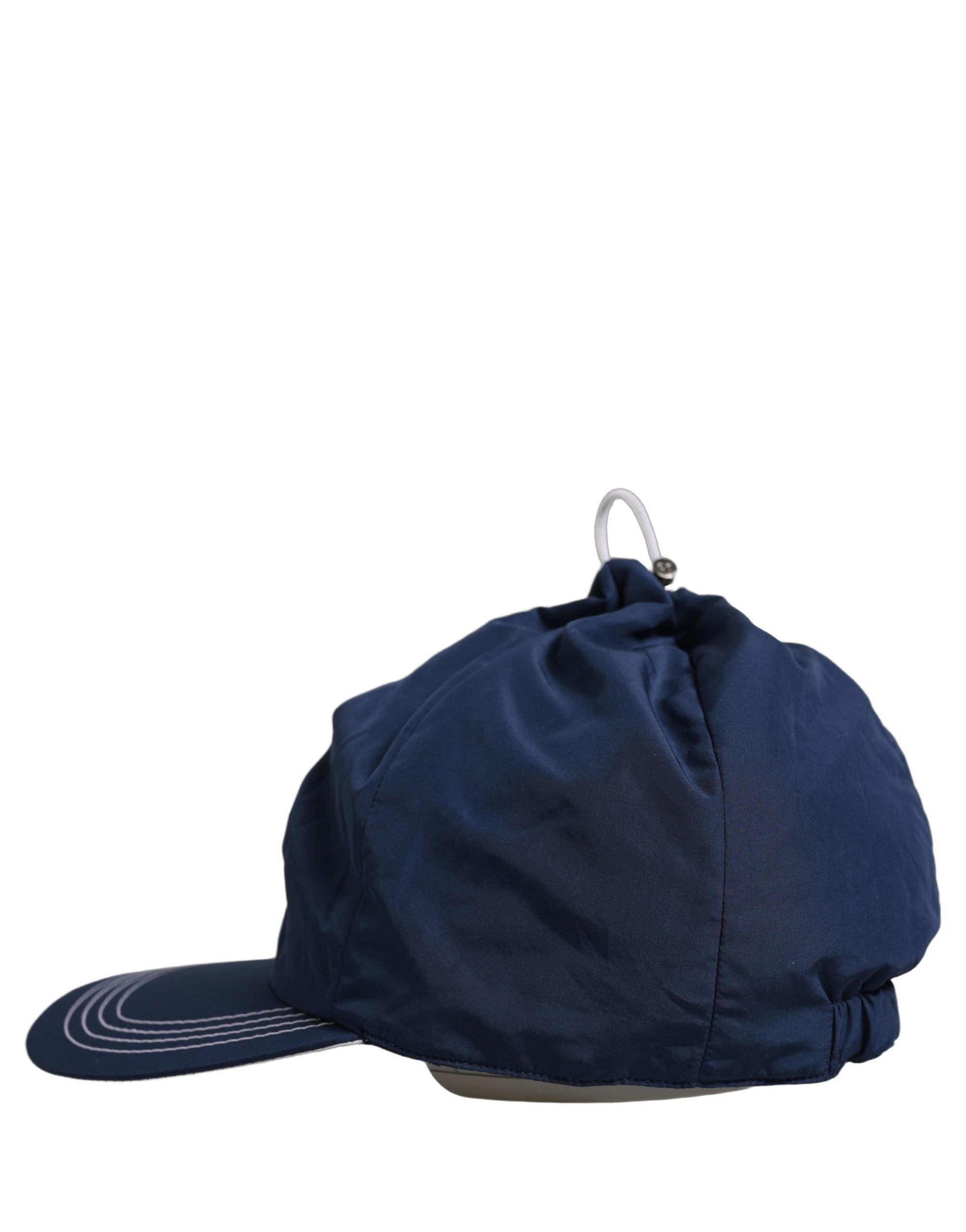 Dolce & Gabbana Dolce & Gabbana Men Navy Blue Polyester Baseball Capello Men's Hat
