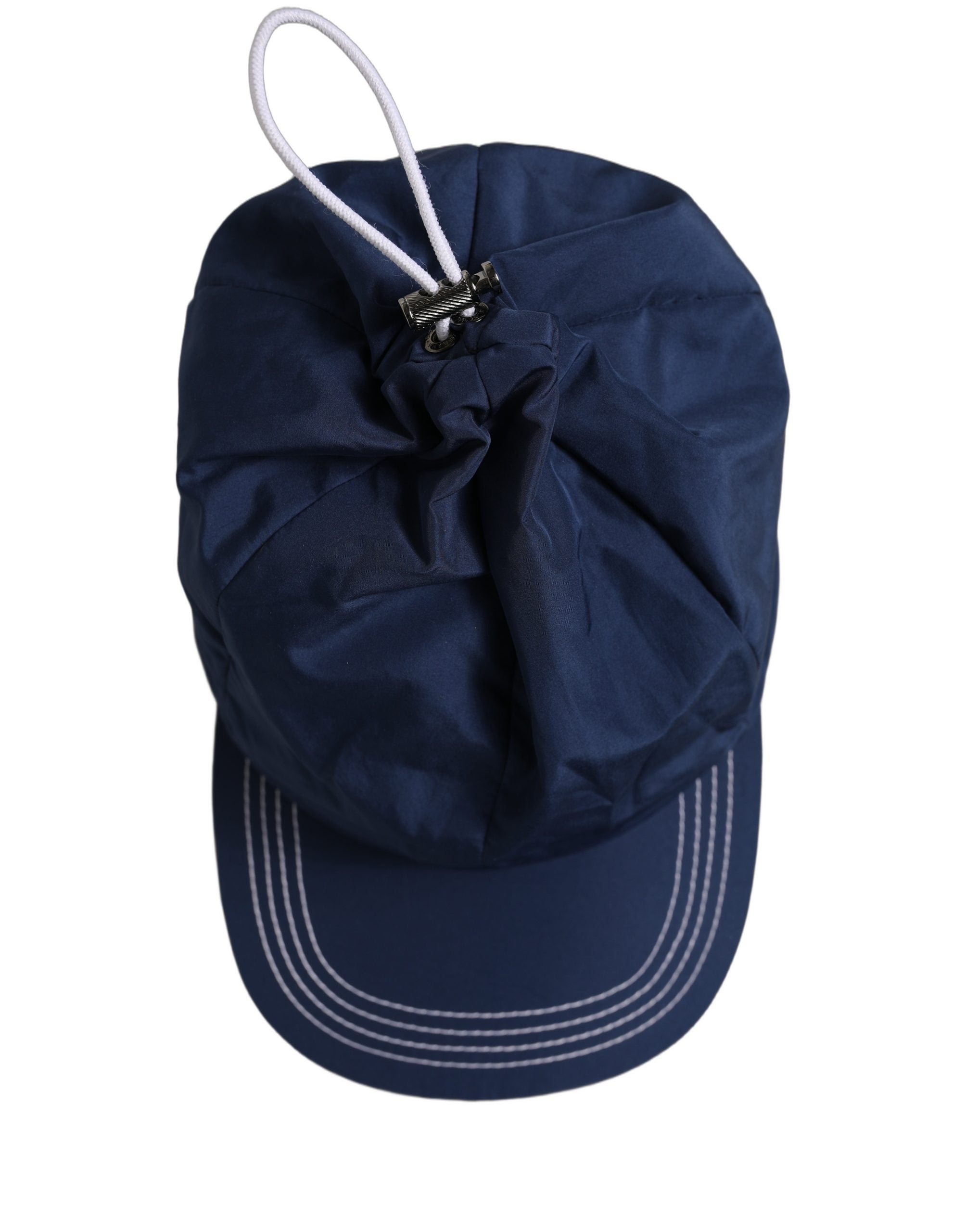 Dolce & Gabbana Dolce & Gabbana Men Navy Blue Polyester Baseball Capello Men's Hat