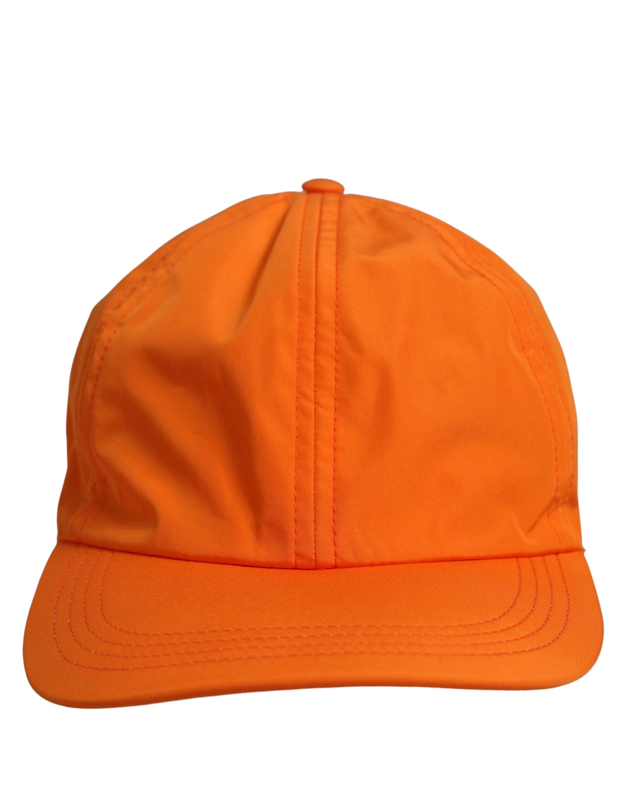 Dolce & Gabbana Dolce & Gabbana Men Orange Polyester Baseball Cap 6 Panels Men's Hat