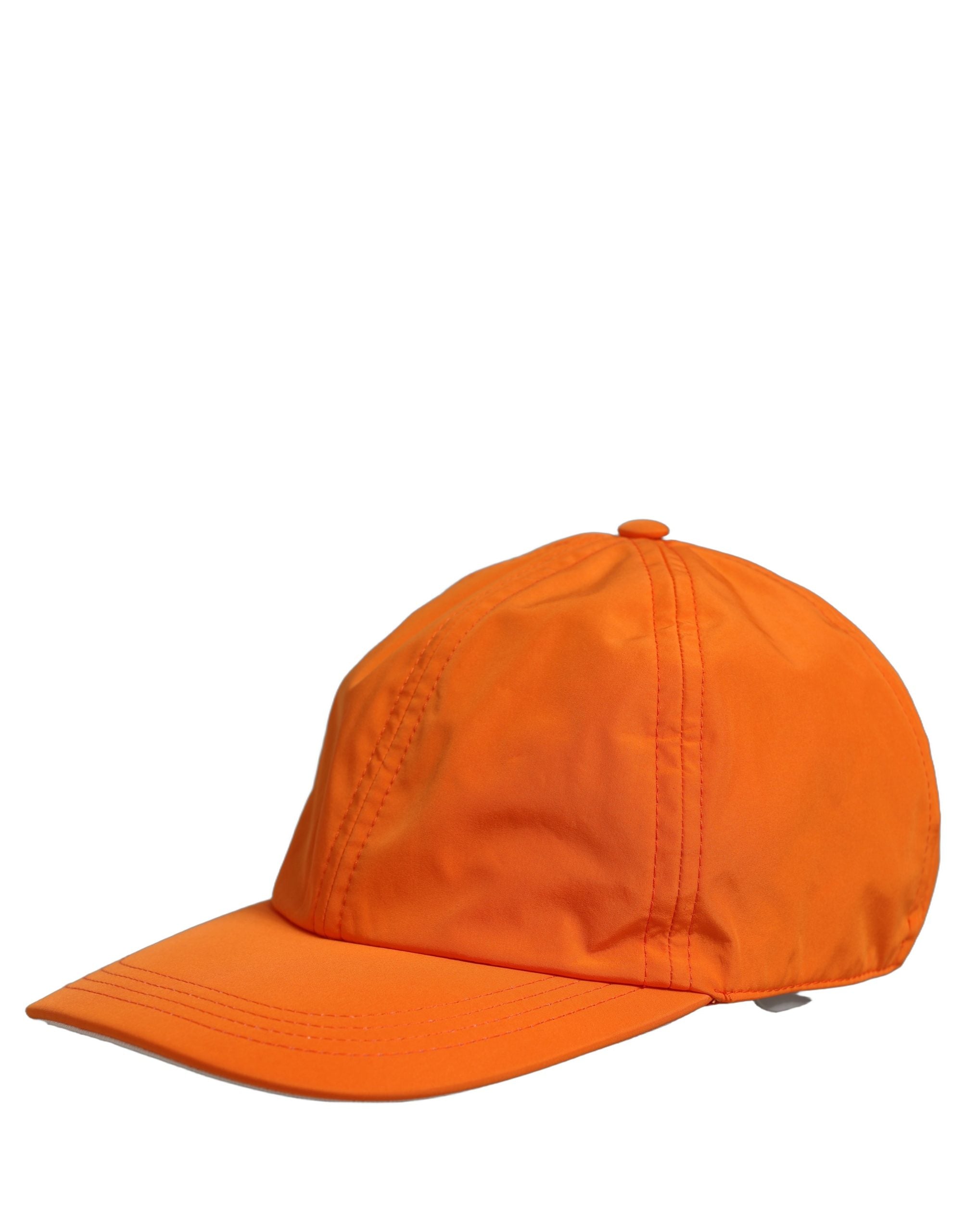 Dolce & Gabbana Dolce & Gabbana Men Orange Polyester Baseball Cap 6 Panels Men's Hat