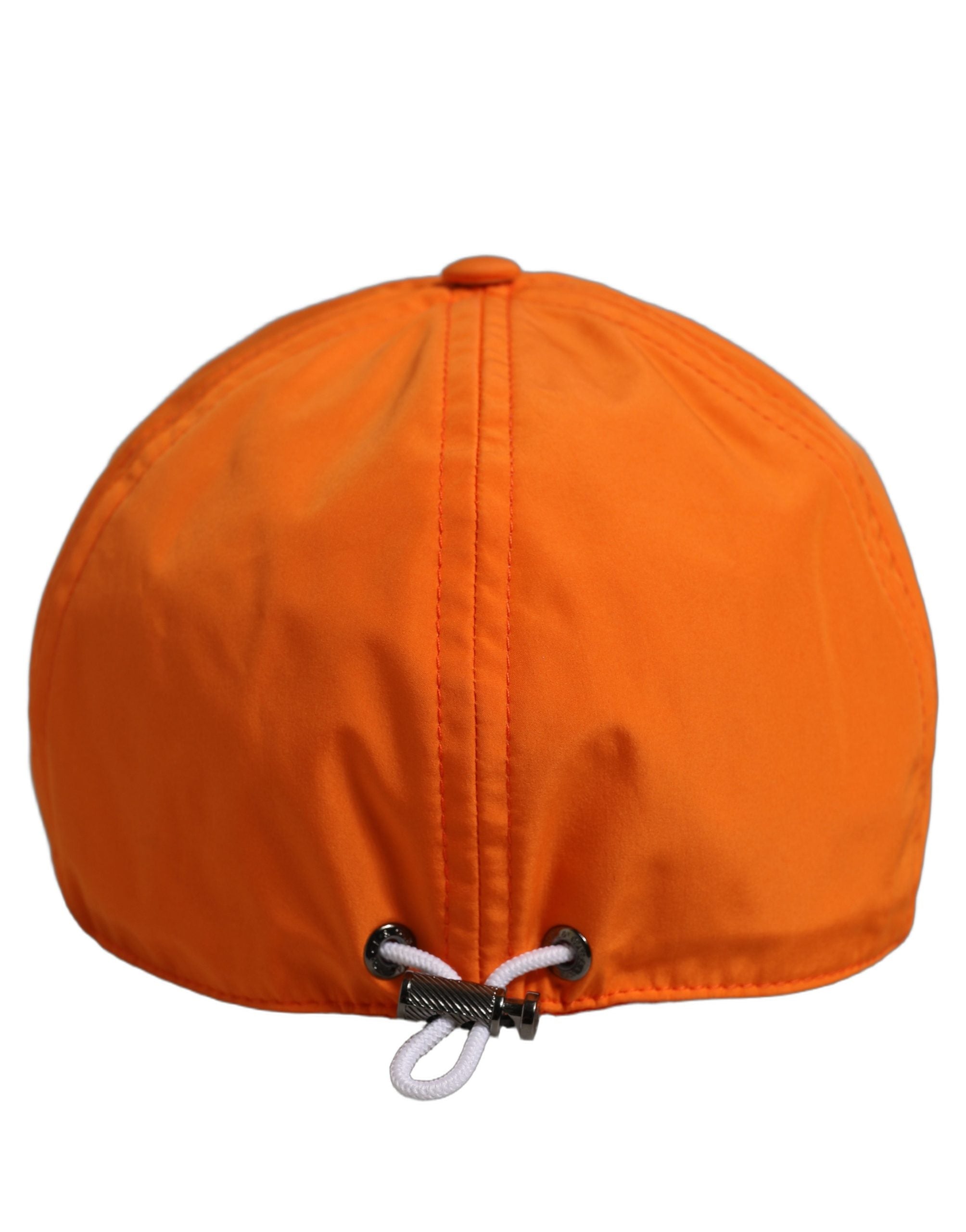 Dolce & Gabbana Dolce & Gabbana Men Orange Polyester Baseball Cap 6 Panels Men's Hat
